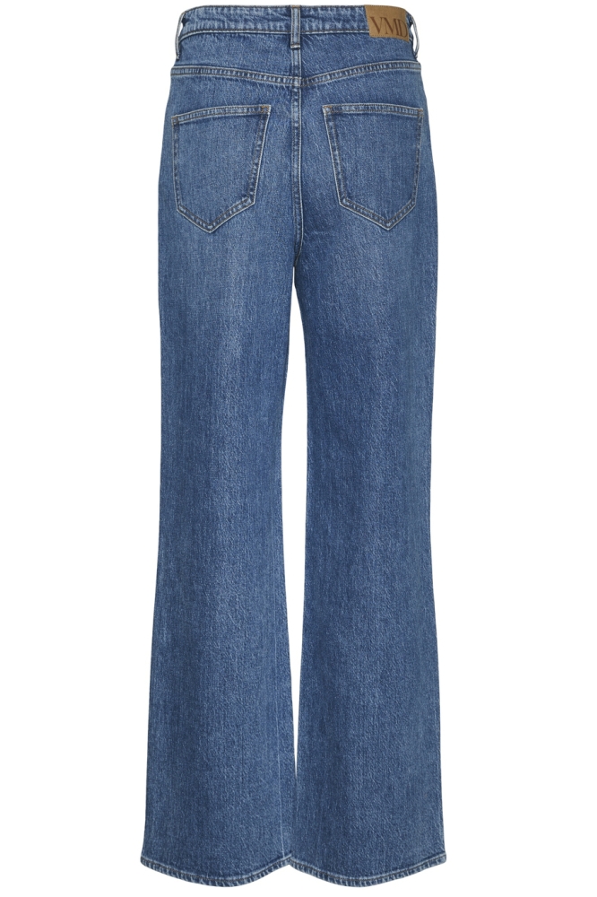 VMTESSA HR WIDE JEANS RA380 GA NOOS 10308153 Medium Blue Denim